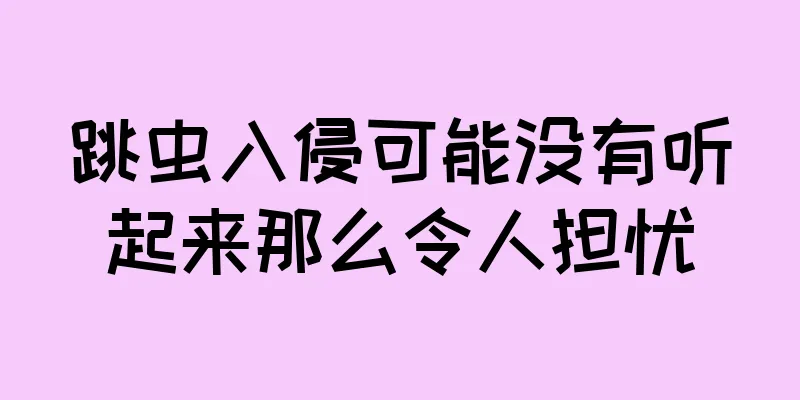跳虫入侵可能没有听起来那么令人担忧