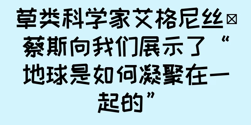 草类科学家艾格尼丝·蔡斯向我们展示了“地球是如何凝聚在一起的”
