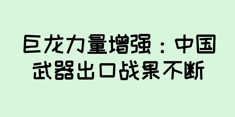 巨龙力量增强：中国武器出口战果不断