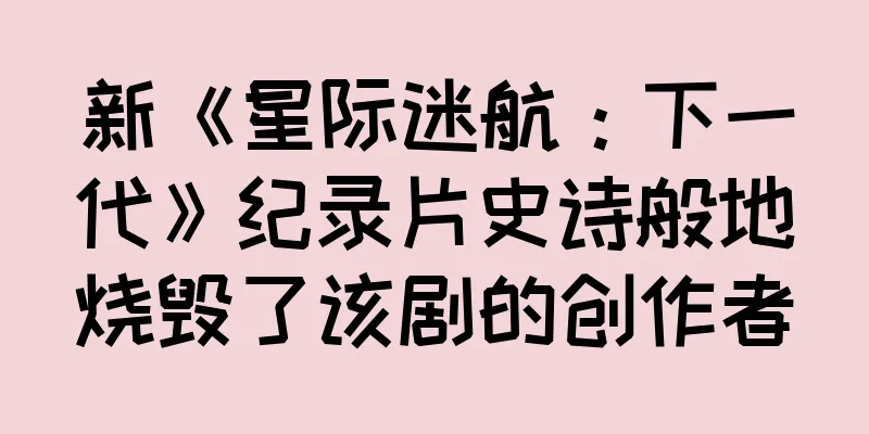 新《星际迷航：下一代》纪录片史诗般地烧毁了该剧的创作者