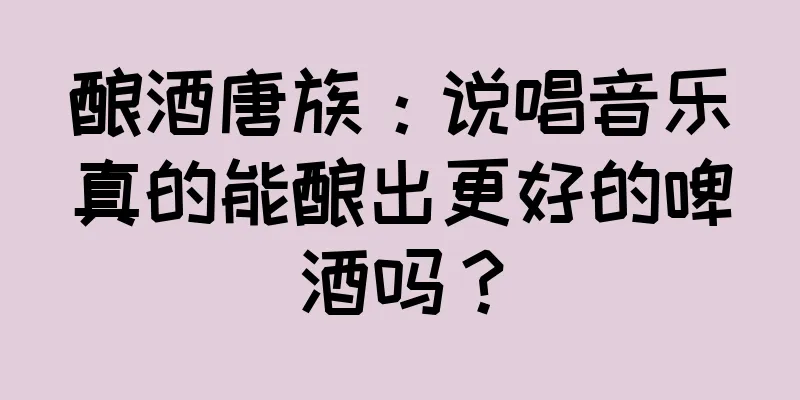 酿酒唐族：说唱音乐真的能酿出更好的啤酒吗？