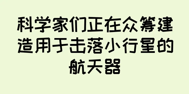科学家们正在众筹建造用于击落小行星的航天器