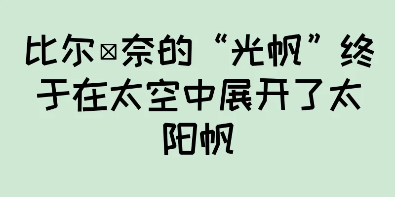 比尔·奈的“光帆”终于在太空中展开了太阳帆