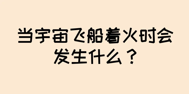 当宇宙飞船着火时会发生什么？