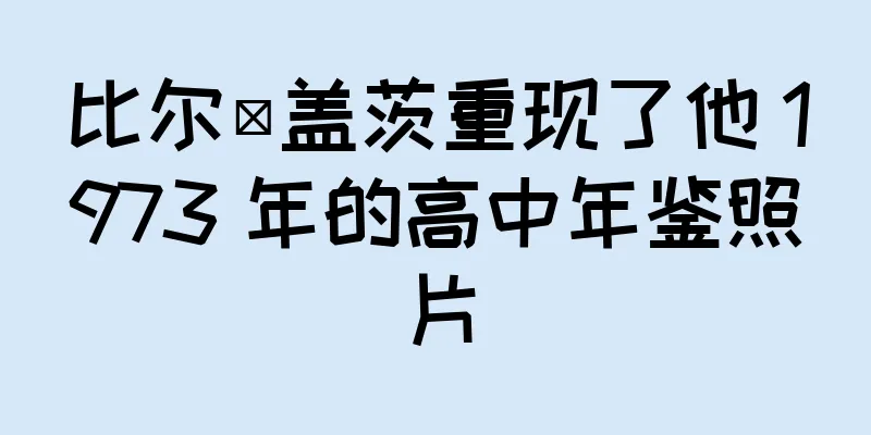 比尔·盖茨重现了他 1973 年的高中年鉴照片