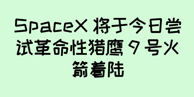 SpaceX 将于今日尝试革命性猎鹰 9 号火箭着陆