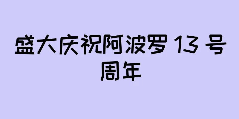 盛大庆祝阿波罗 13 号周年