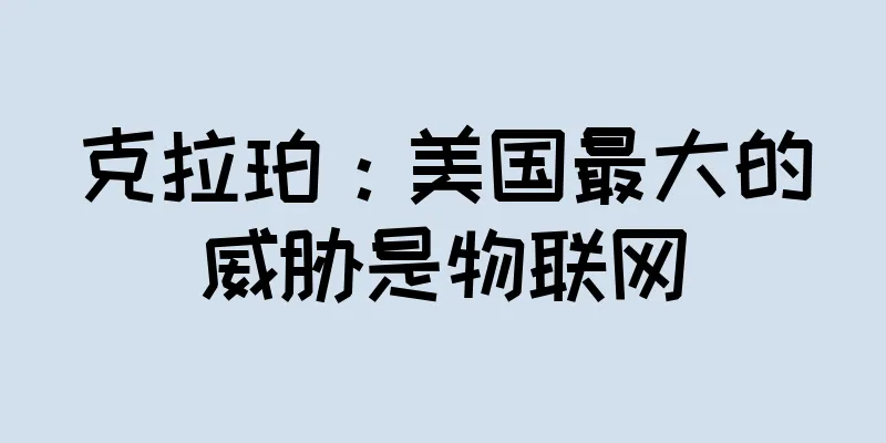 克拉珀：美国最大的威胁是物联网