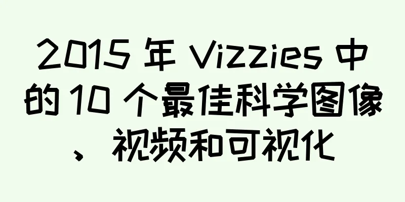 2015 年 Vizzies 中的 10 个最佳科学图像、视频和可视化