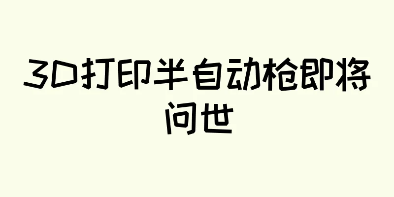 3D打印半自动枪即将问世