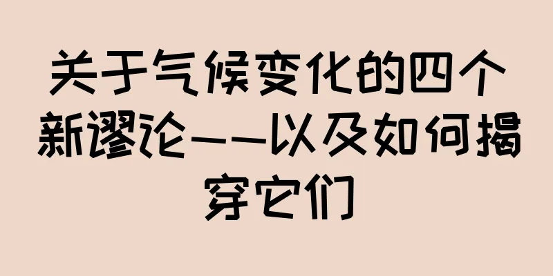 关于气候变化的四个新谬论——以及如何揭穿它们