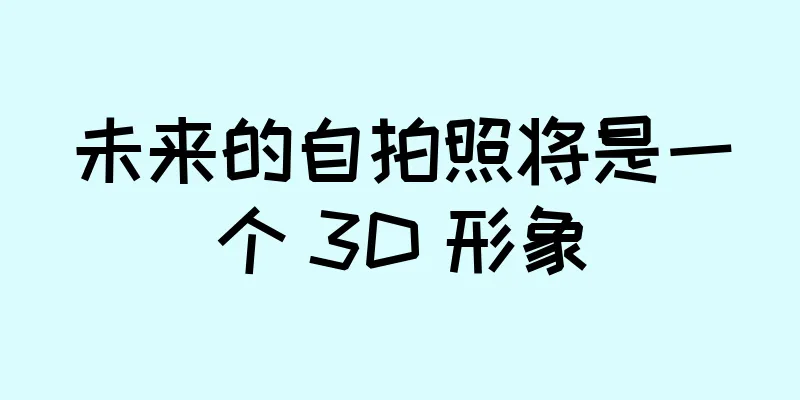 未来的自拍照将是一个 3D 形象