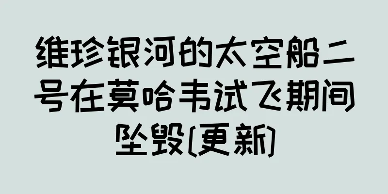 维珍银河的太空船二号在莫哈韦试飞期间坠毁[更新]