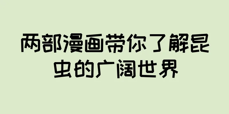 两部漫画带你了解昆虫的广阔世界