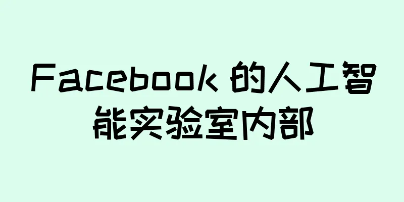 Facebook 的人工智能实验室内部