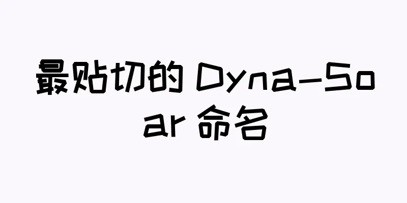 最贴切的 Dyna-Soar 命名
