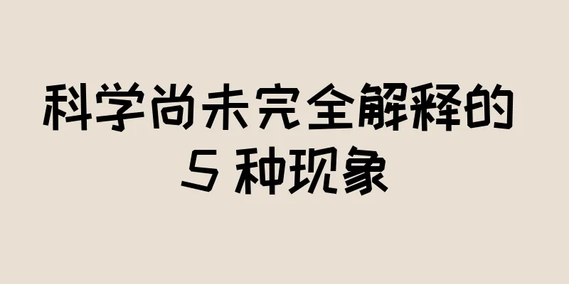 科学尚未完全解释的 5 种现象