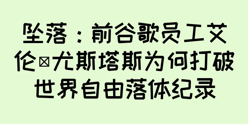 坠落：前谷歌员工艾伦·尤斯塔斯为何打破世界自由落体纪录