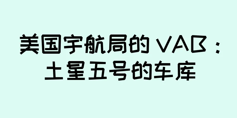 美国宇航局的 VAB：土星五号的车库