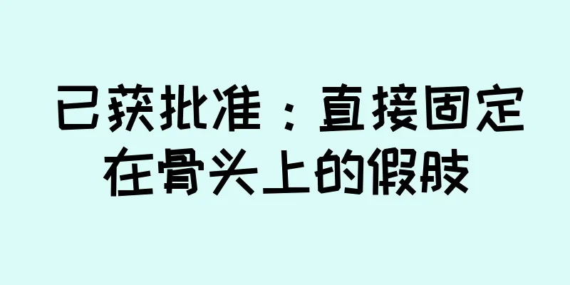 已获批准：直接固定在骨头上的假肢