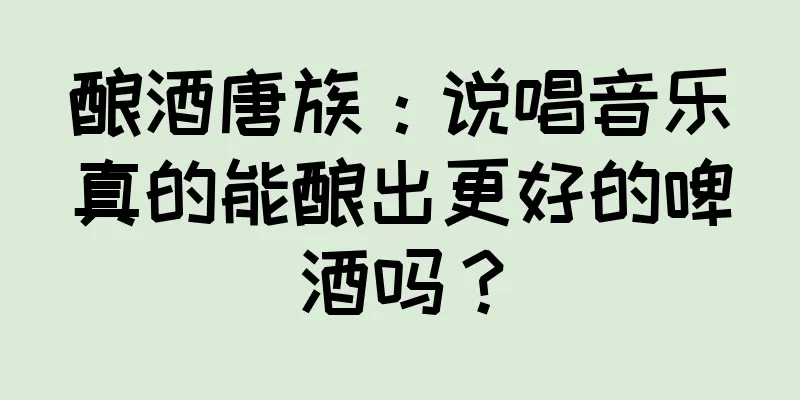 酿酒唐族：说唱音乐真的能酿出更好的啤酒吗？