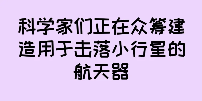 科学家们正在众筹建造用于击落小行星的航天器