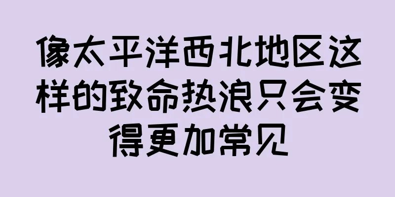 像太平洋西北地区这样的致命热浪只会变得更加常见