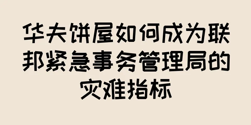 华夫饼屋如何成为联邦紧急事务管理局的灾难指标