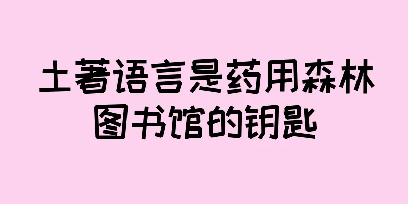土著语言是药用森林图书馆的钥匙