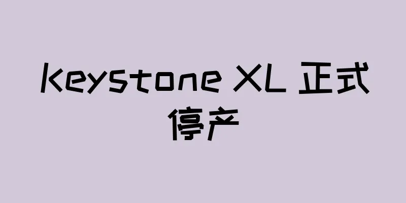 Keystone XL 正式停产
