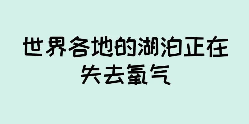 世界各地的湖泊正在失去氧气