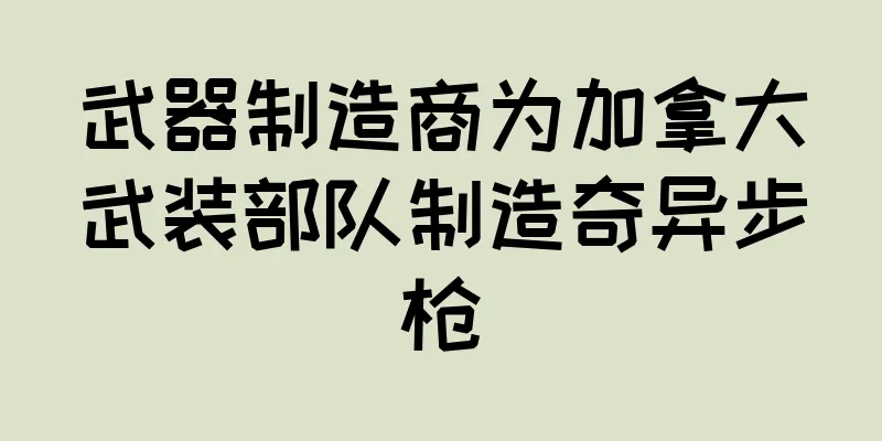 武器制造商为加拿大武装部队制造奇异步枪