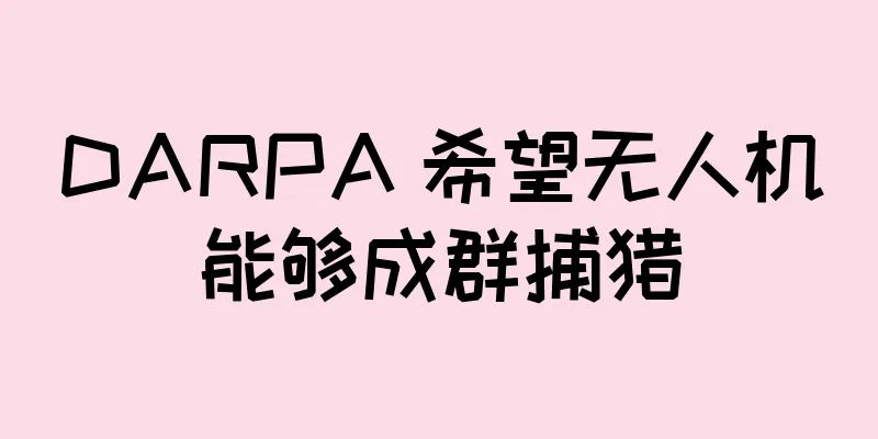 DARPA 希望无人机能够成群捕猎