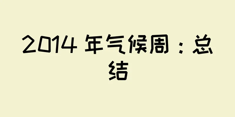 2014 年气候周：总结