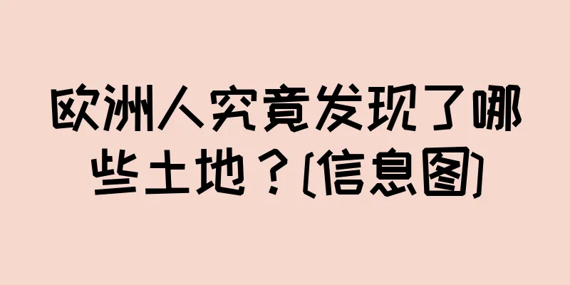 欧洲人究竟发现了哪些土地？[信息图]