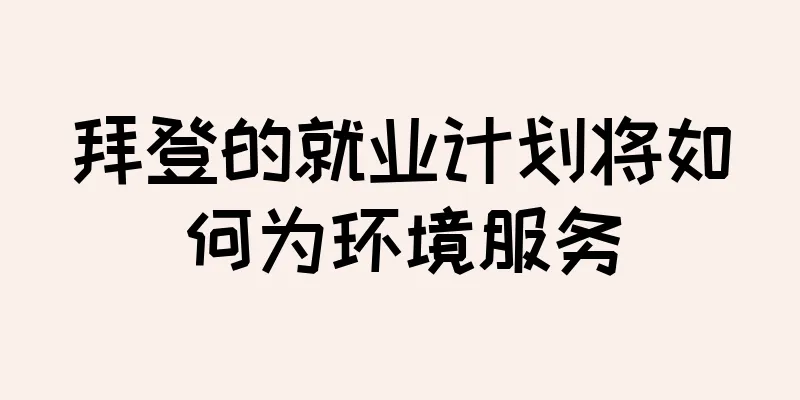 拜登的就业计划将如何为环境服务
