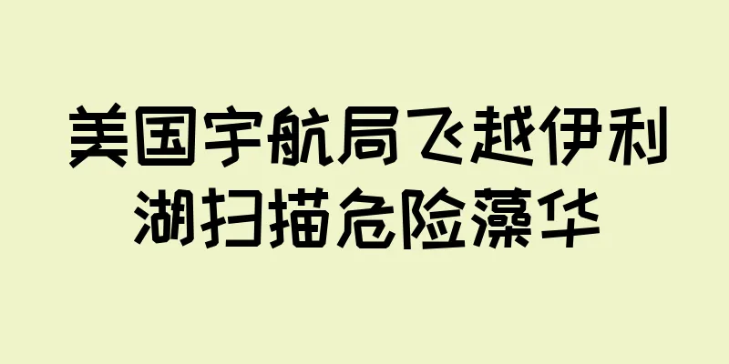 美国宇航局飞越伊利湖扫描危险藻华
