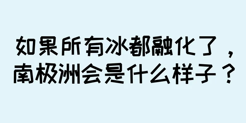 如果所有冰都融化了，南极洲会是什么样子？