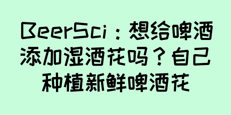 BeerSci：想给啤酒添加湿酒花吗？自己种植新鲜啤酒花
