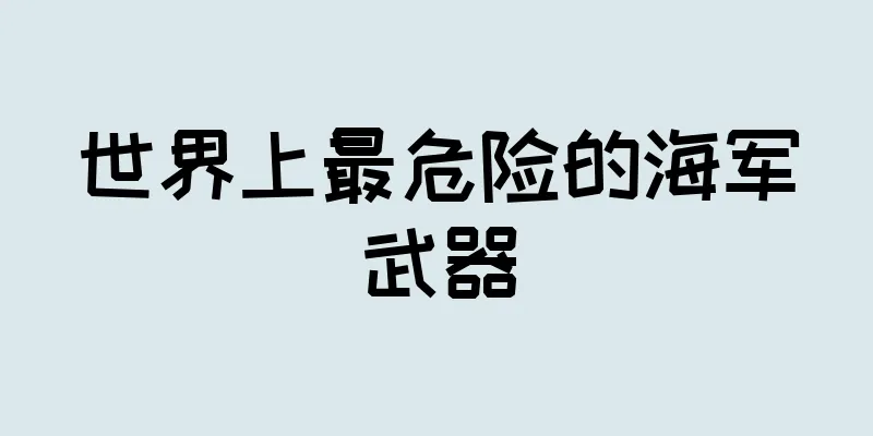 世界上最危险的海军武器