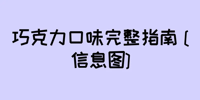 巧克力口味完整指南 [信息图]