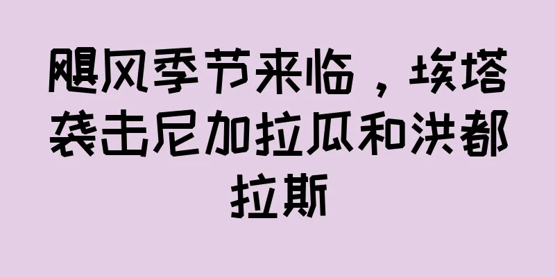 飓风季节来临，埃塔袭击尼加拉瓜和洪都拉斯