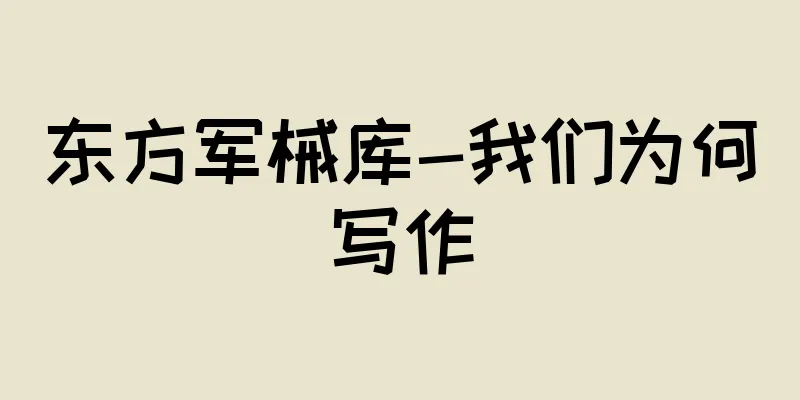 东方军械库-我们为何写作