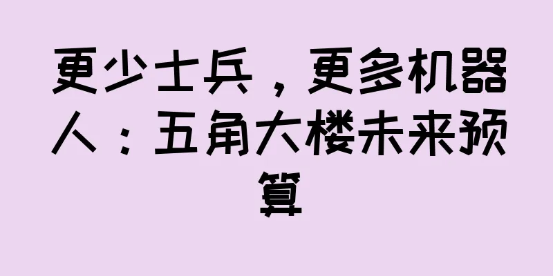 更少士兵，更多机器人：五角大楼未来预算