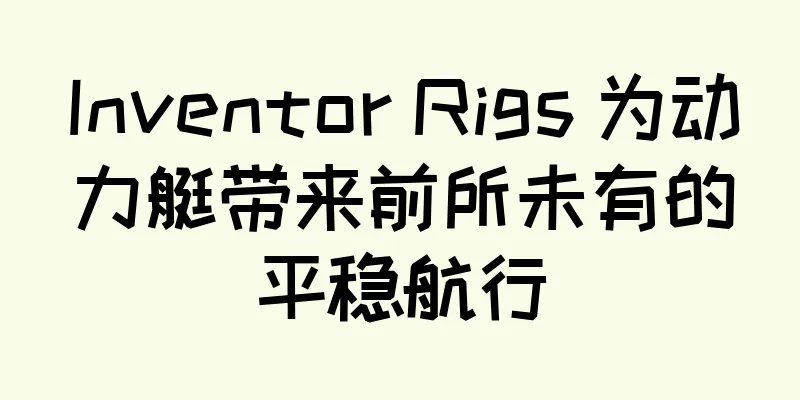 Inventor Rigs 为动力艇带来前所未有的平稳航行