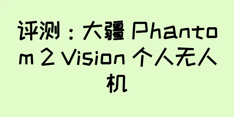 评测：大疆 Phantom 2 Vision 个人无人机