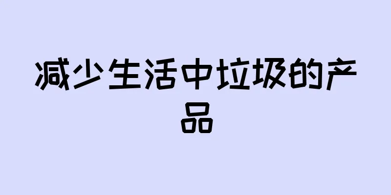 减少生活中垃圾的产品