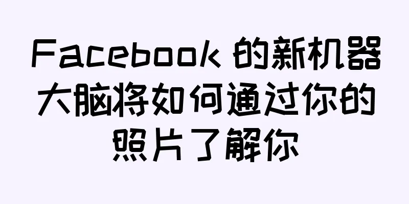Facebook 的新机器大脑将如何通过你的照片了解你