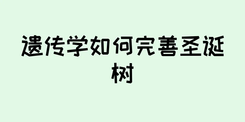 遗传学如何完善圣诞树