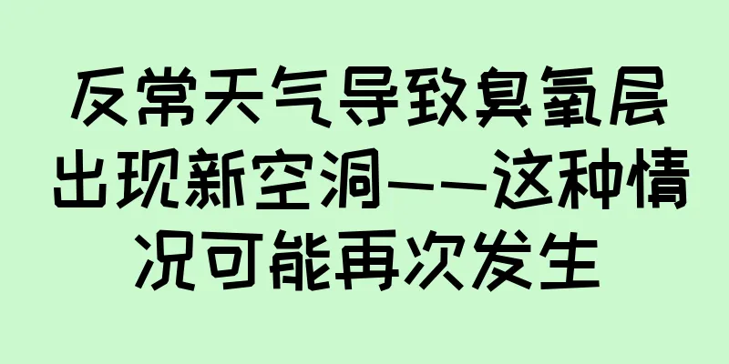 反常天气导致臭氧层出现新空洞——这种情况可能再次发生